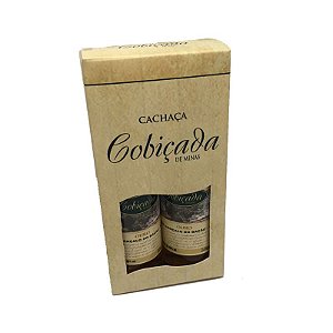 Kit 2 mini Cachaças Cobiçadas Ouro 3 anos - Miniaturas 50ml