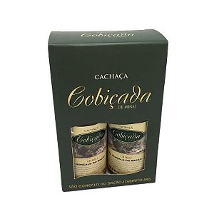 Kit 2 Cachaças Cobiçadas Ouro Miniaturas 50ml