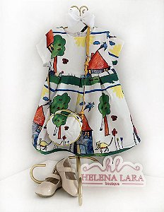 Kit vestido +bolsa D&G inspired