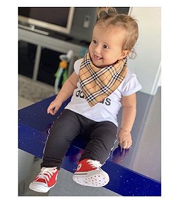 Lenço/ Bandana xadrez