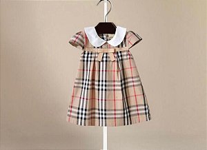 vestido Xadrez c/ laço