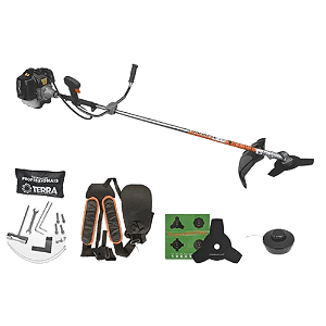 Roçadeira à Gasolina 43CC GRH430 Black Profissional - Terra Equipamentos