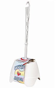 ESCOVA SANITÁRIA C/POTE SANILEVE PLUS MILEVA
