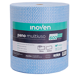 PANO MULTIUSO EM BOBINA 28X300 M INOVEN