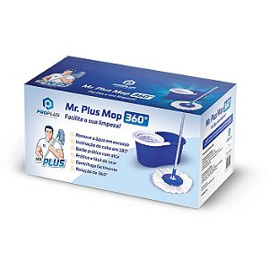 KIT MOP CENTRIFUGA ROTATORIO 360º C/ 1 REFIL
