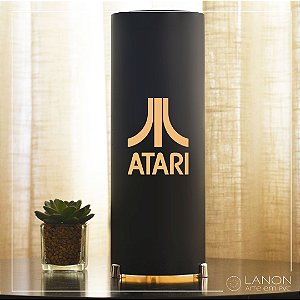 Luminária de mesa decorativa - Game Atari