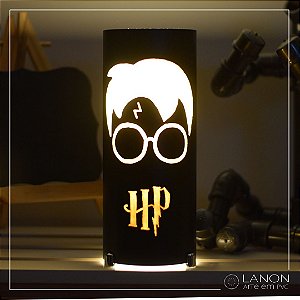 Luminária de mesa decorativa - Harry Potter