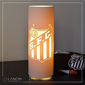 Luminária de mesa decorativa times - Santos