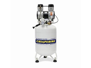 Compressor Odontológico 10 Pcm 60 Litros Isento de óleo 220v - MC 10 BPO RV 60 L Chiaperini