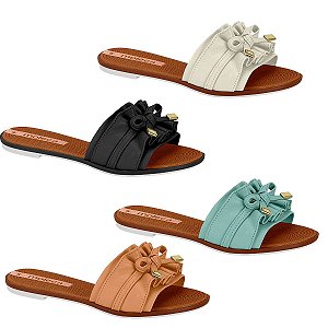 chinelo slide Rasteira Feminina Moleca Conforto