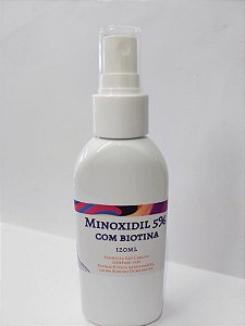 Spray Minoxidil com Biotina 120ml