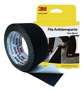 Fita  Antiderrapante para Escadas Rampas  50mmx 5metros - 3M