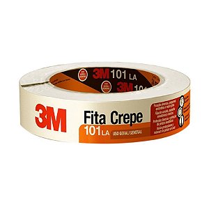 Fita Adesiva Crepe 101la 18mmx50metros Marcação Pintura Artes - 3m