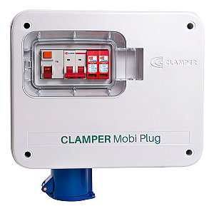 Quadro Caixa De Proteção Para Carregador Veicular Mobi Plug 220v 8k