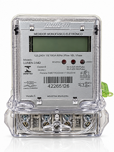 Medidor Energia Monofásico Nansen LUMEN 3MD