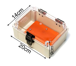 Kit Caixa Dobradiça e Medidor Monofásico Lumen 4MD - Bivolt