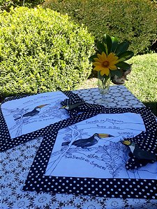 Jogo americano+ caixa