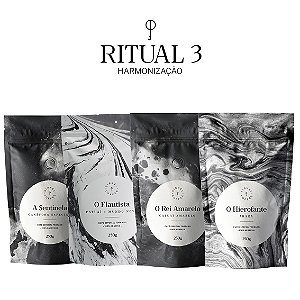 Kit Ritual 03 "Harmonização" | 4 Cafés Especiais 250g