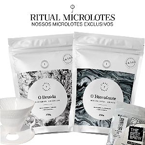 Kit Microlotes | O Hierofante + O Druida 250g + Acessórios V60