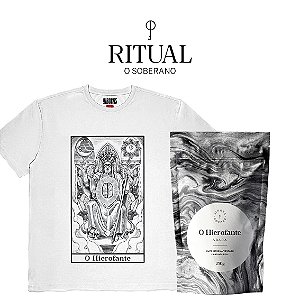 Kit Ritual "O Soberano" | Camiseta Exclusiva + O Hierofante 250g