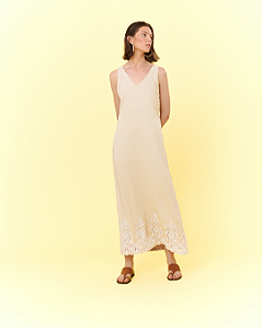 Vestido Longo Barra Richelieu