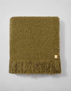 Lenço Tricô Verde Militar