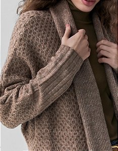 Cardigan Tricot Textura