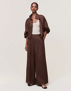 Calça Linho Pantalona