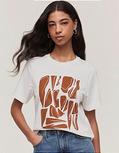 T-Shirt Cartaz Geométrico