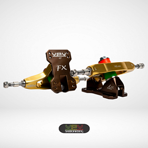 Setup 143 - Eixo OURO FIQUEI RICO e Bases 45°/35° BRONZE CAMALEÃO - Kit 74
