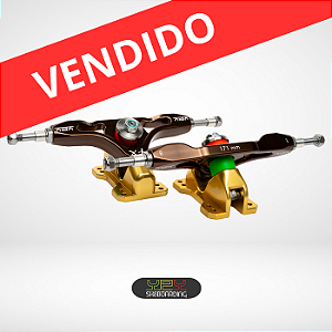 Setup 171mm - Eixos Bronze Camaleão / Base Ouro Fiquei Rico 45°/35° - Kit 48
