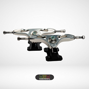 Setup 171mm - Eixos Prata e Bases 45°/30° Pretas - Kit 04