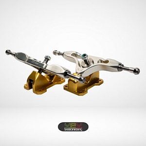 Setup 171mm - Eixos Prata e Bases 45°/30° Ouro Fiquei Rico - Kit 20