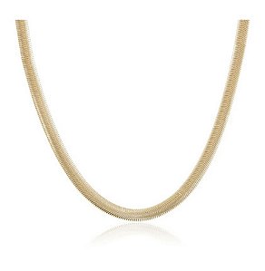 Colar de malha média