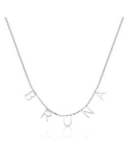 Colar personalizado de nome na prata 925