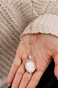 Colar Nossa Senhora Das Graças (escolha a cor)