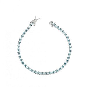 Pulseira riviera acqua marine