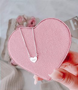 Colar de prata personalizado com nome