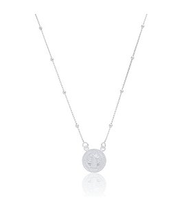 Colar de São Bento na prata 925