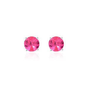 Brinco pink 8mm