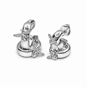 Dupla de argola de abelha