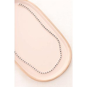 Colar riviera black e white