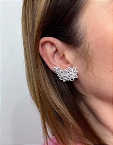 Brinco ear cuff acqua