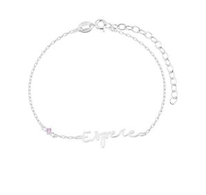 Pulseira espere na prata