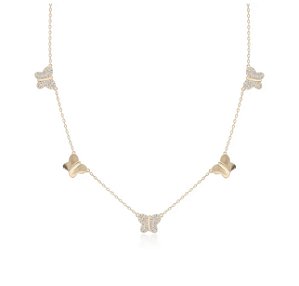 Colar elos portugueses de borboletas