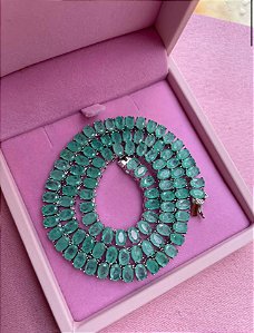 Colar riviera colombiana oval