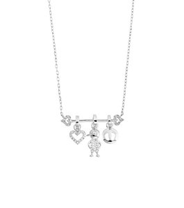 Colar canga com pingentes na prata 925 (escolha os pingentes)