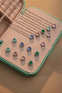 Conjunto de coração (escolha a cor)