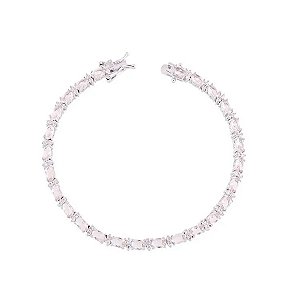 Pulseira riviera oval morganita