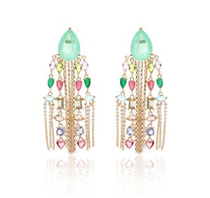 Brinco colombiana com franja